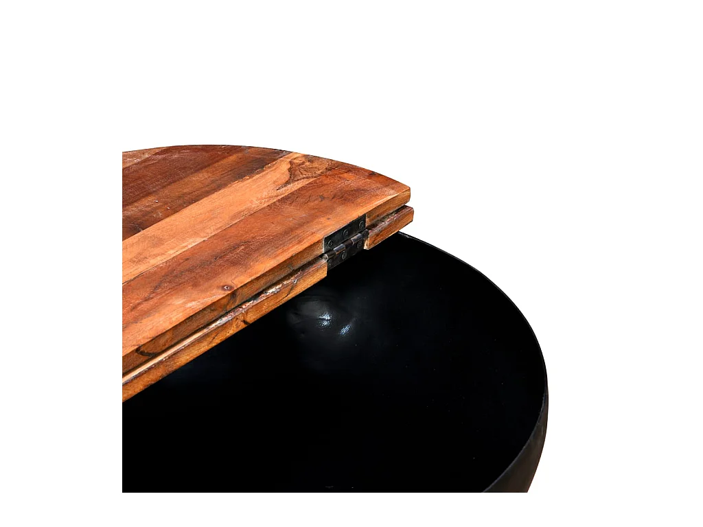 Mesa de centro | Mesa de café | Mesa auxiliar 3 piezas Natural 46x46x47 cm SHL2192