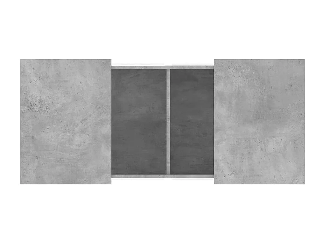 Mesa de centro-Mesa auxiliar de madera maciza de teca 100x50x40 cm SHL454530