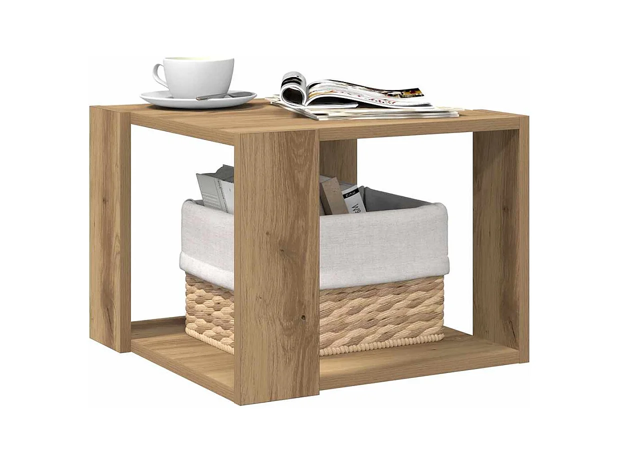 Mesa de centro-Mesa auxiliar negra con vidrio de mármol blanco 100x50x35 cm SHL2820