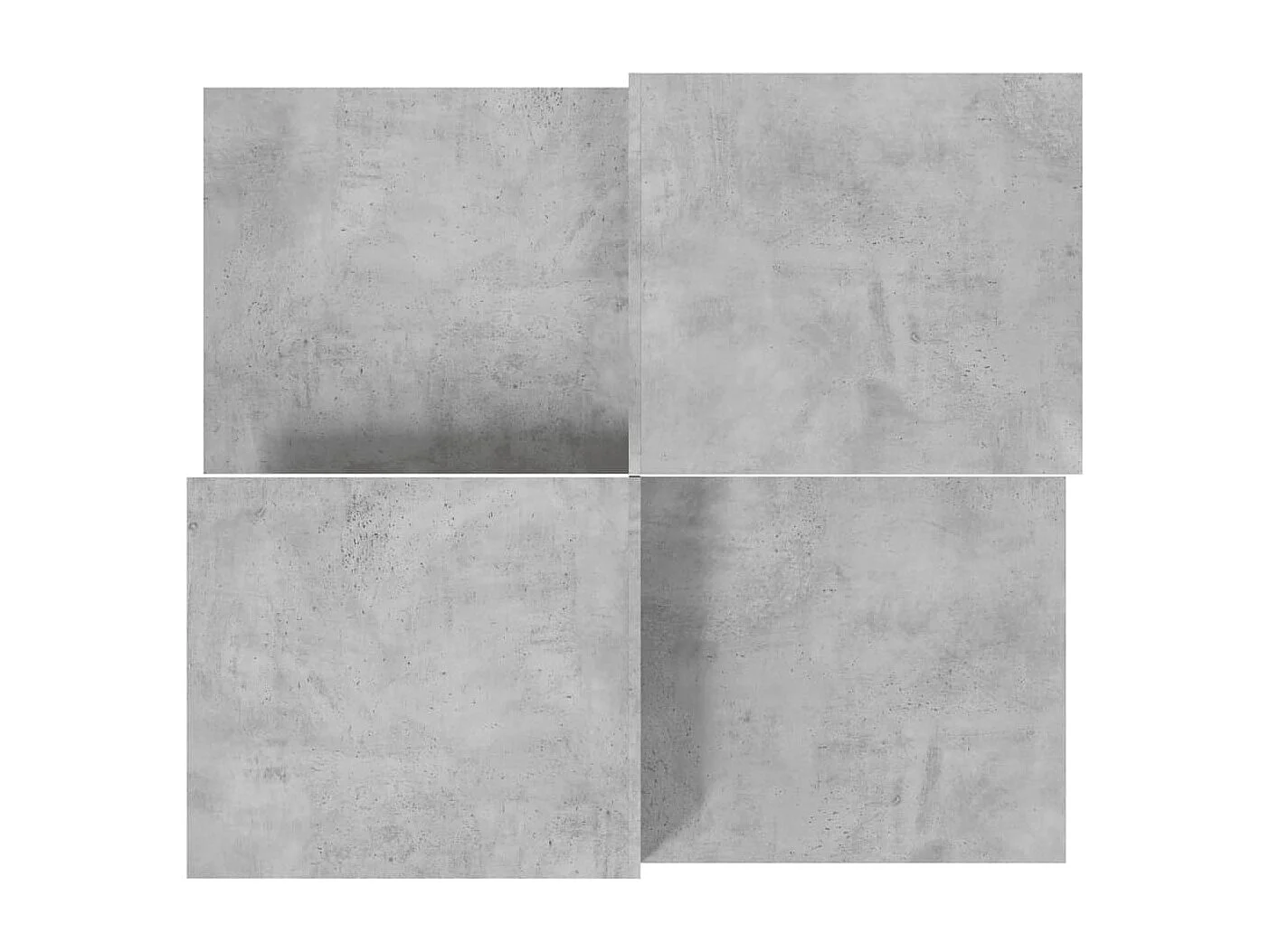 Tables basses salon-Tables d'appoint 2 pcs gris béton bois d'ingénierie SHL49307