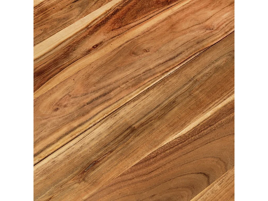 Tavolini da Salotto Impilabili 2 pz Legno Massello di Acacia SHL20094