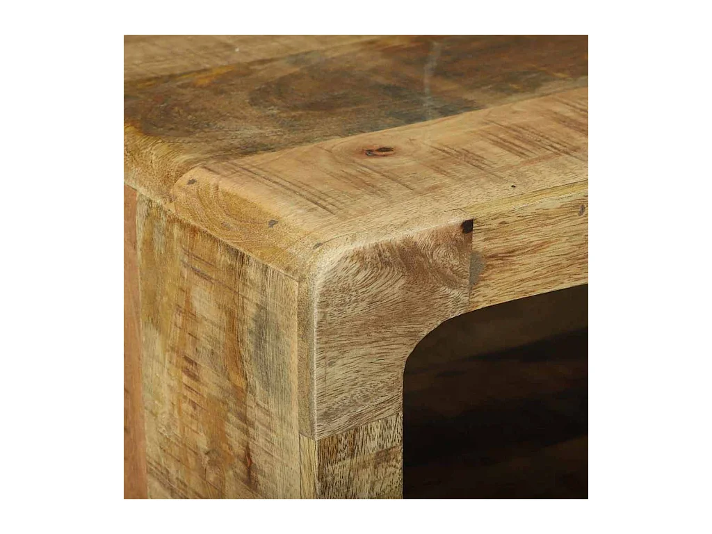 Mesas de centro | Mesitas auxiliares 3 uds madera contrachapada roble ahumado SHL2890