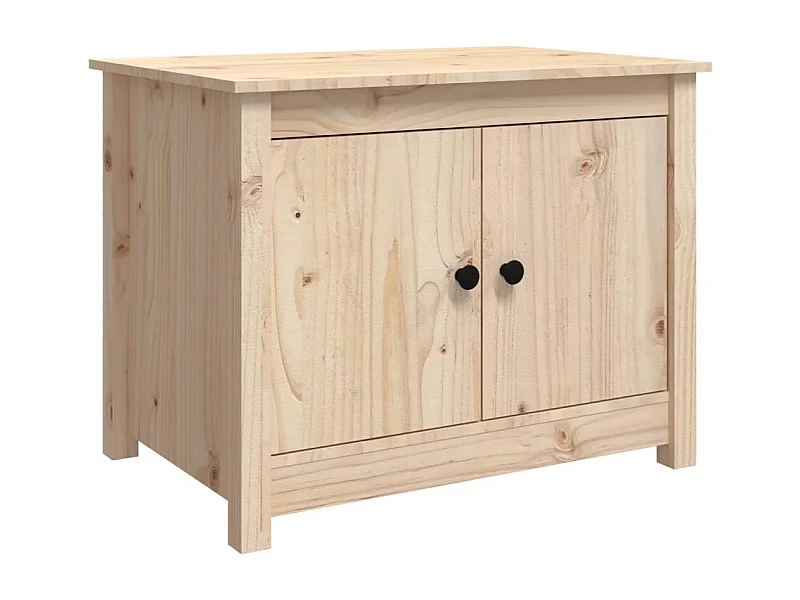 Table basse salon-Table d'appoint 71x49x55 cm Bois massif de pin SHL44133