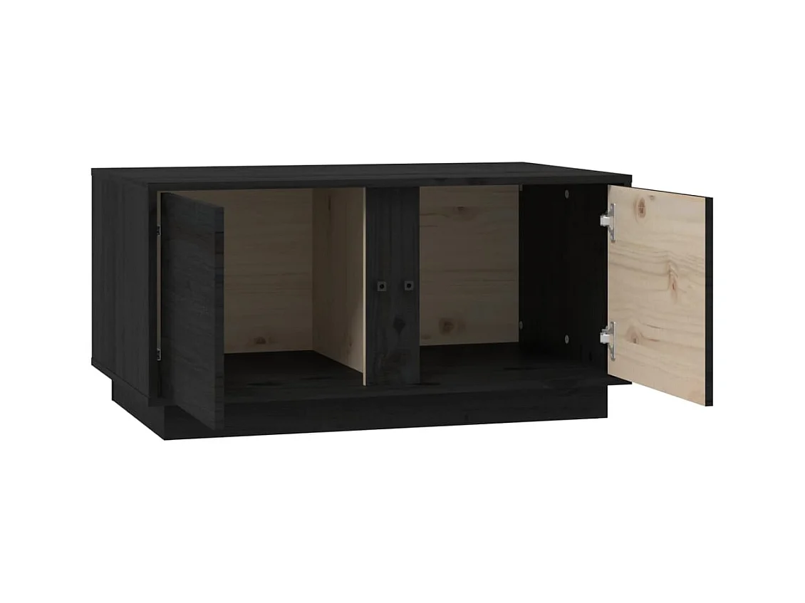 Mesa de centro | Mesa auxiliar madera contrachapada gris hormigón 90x50x40 cm SHL3647