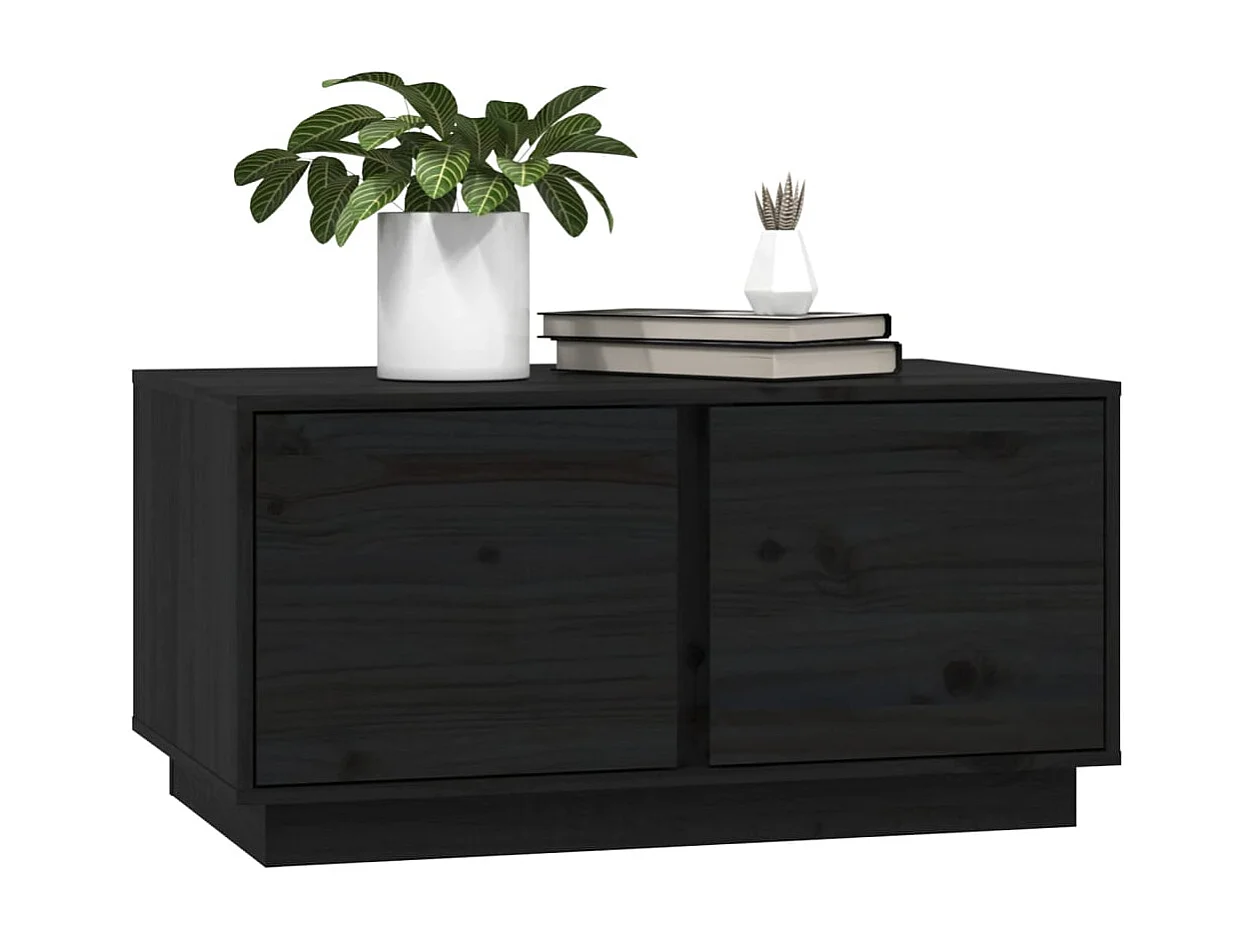 Mesa de centro | Mesa auxiliar madera contrachapada gris hormigón 90x50x40 cm SHL3647