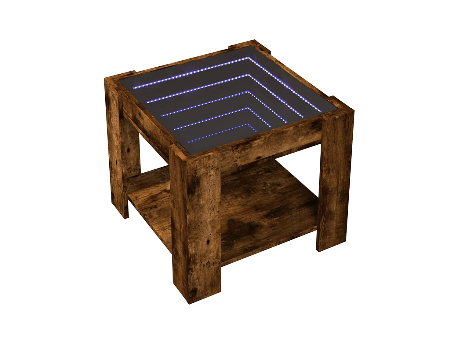 Mesa de centro-Mesa auxiliar madera contrachapada negro 90x45x35 cm SHL448838