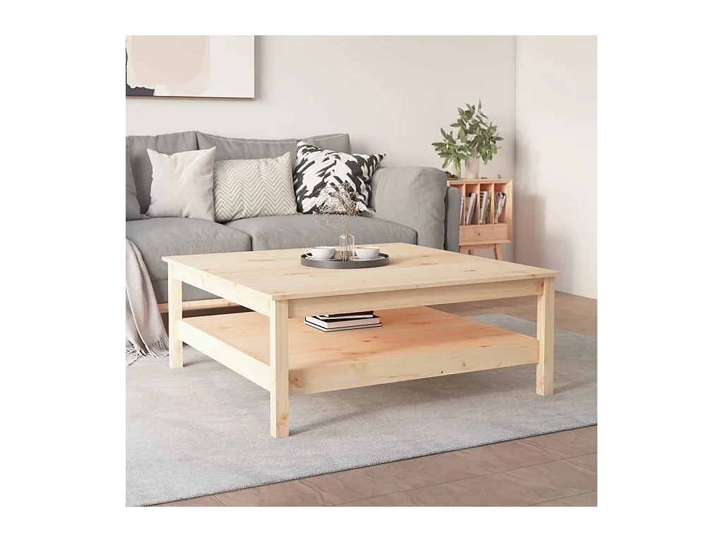 Mesa de centro | Mesa auxiliar madera contrachapada gris hormigón 90x49x45 cm SHL460608