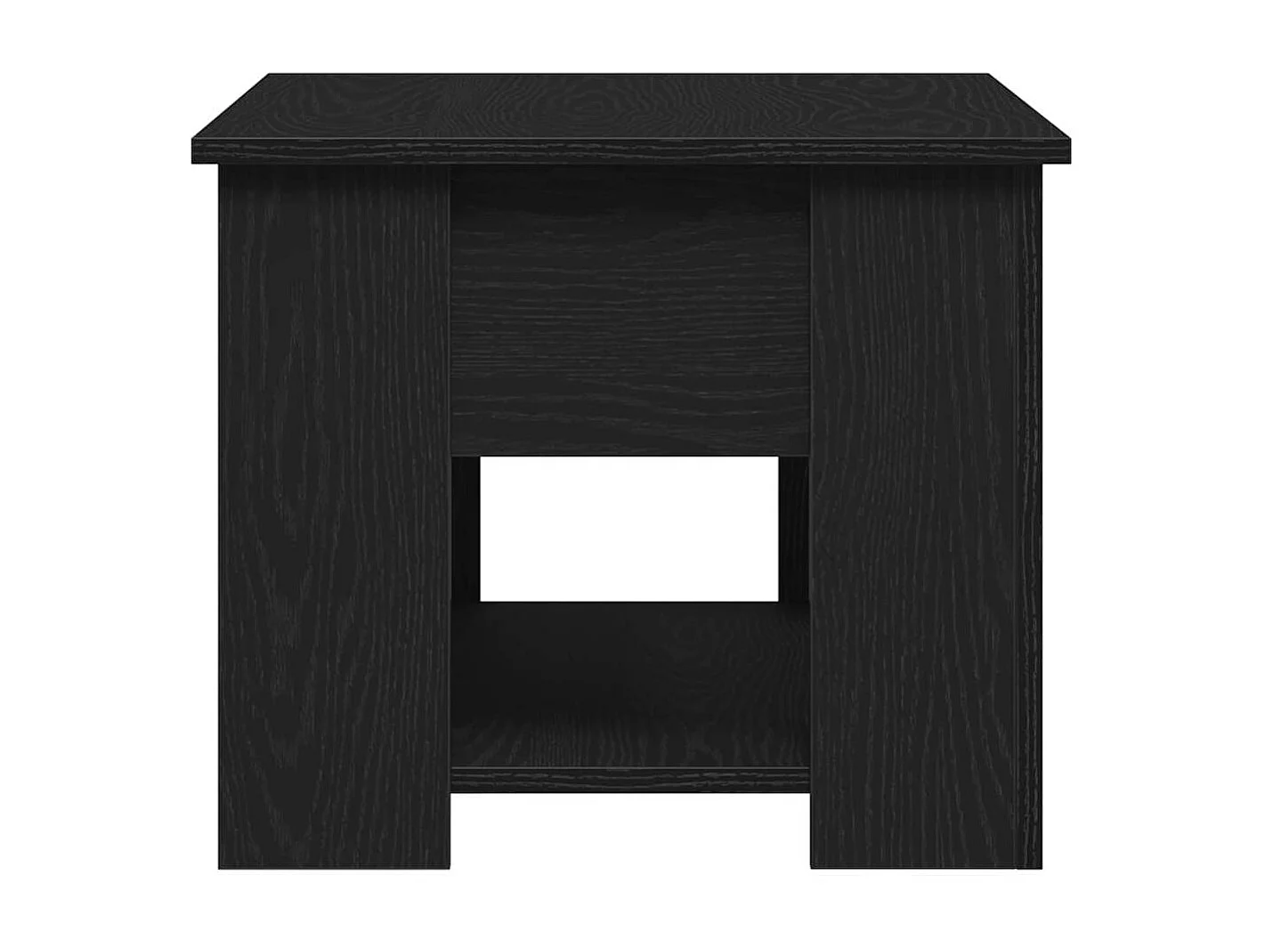 Mesa de centro | Mesa de apoio Carvalho preto 79x49x41 cm