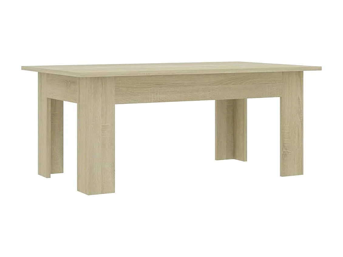 Couchtisch-Sofatisch-Beistelltische Sonoma-Eiche 100x60x42 cm Holzwerkstoff SHL60674