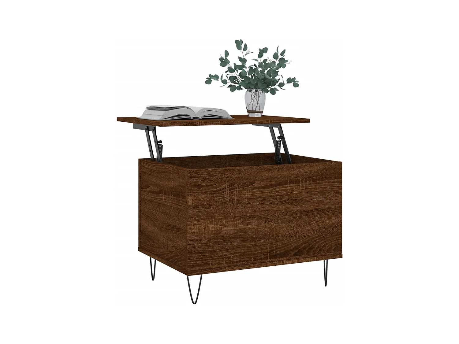 Mesa de centro | Mesa auxiliar NOAIN patas en A madera maciza pino 120x60x40 cm SHL4621