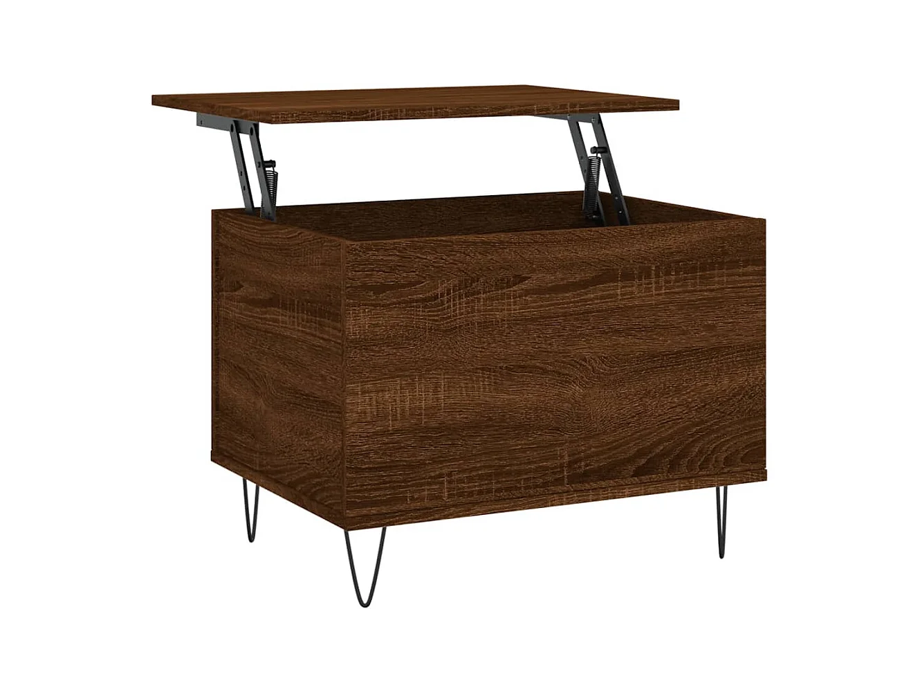Table basse salon-Table à thé Chêne marron 60x44,5x45 cm Bois d'ingénierie SHL62951