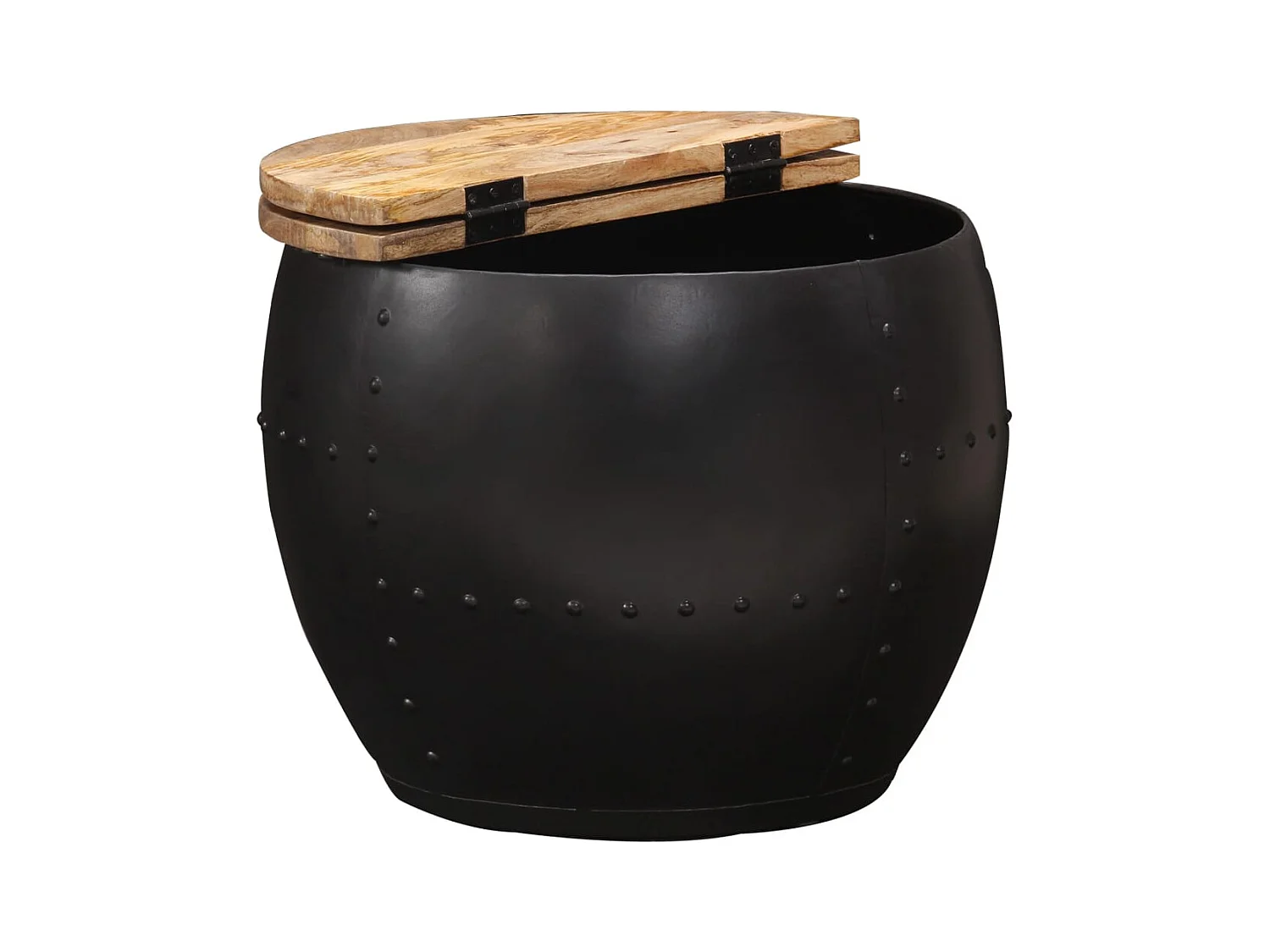 Mesa de centro | Mesa de café | Mesa auxiliar Roble artisan 80x80x31 cm Madera contrachapada SHL2621