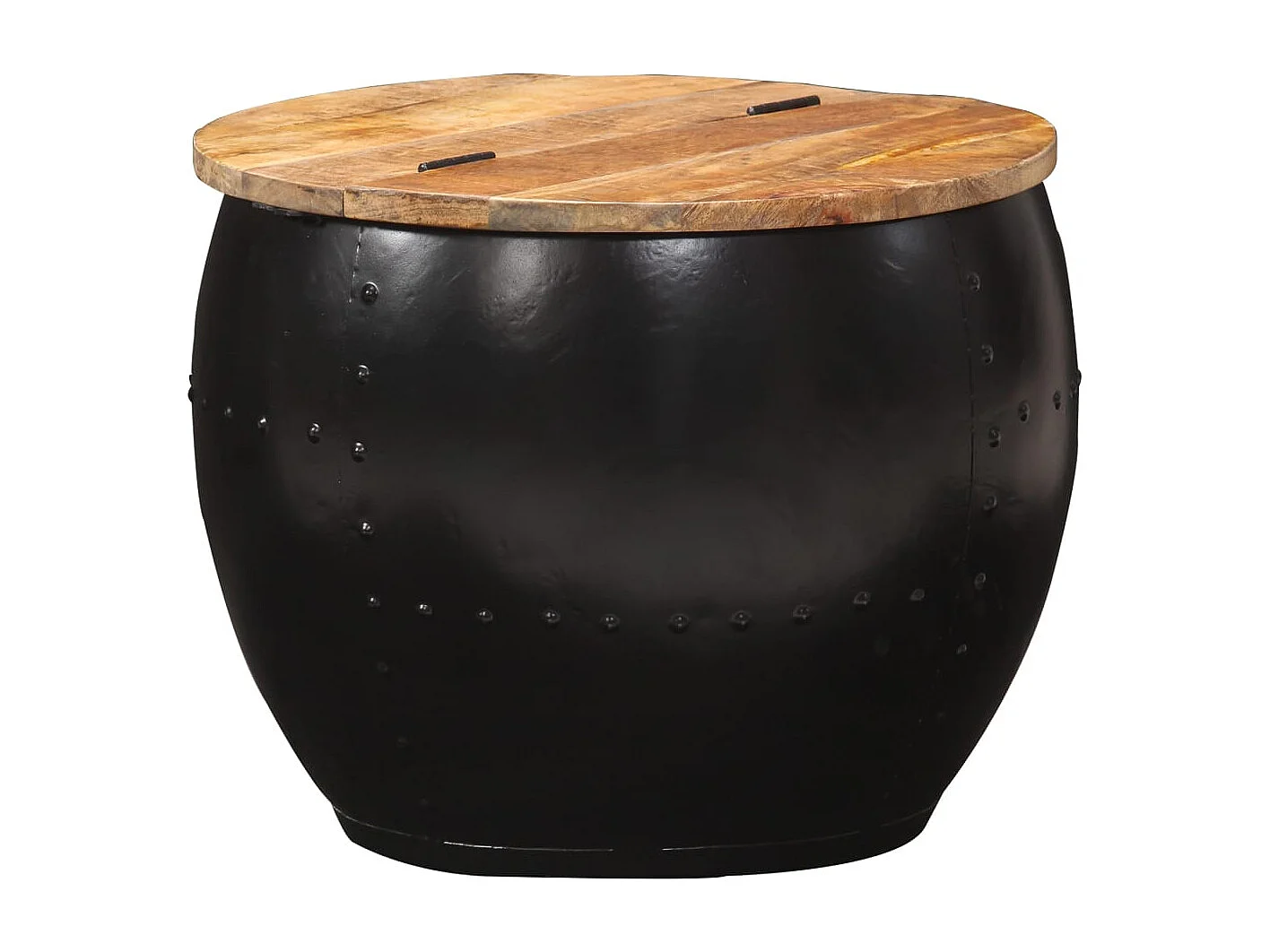 Mesa de centro | Mesa de café | Mesa auxiliar Roble artisan 80x80x31 cm Madera contrachapada SHL2621