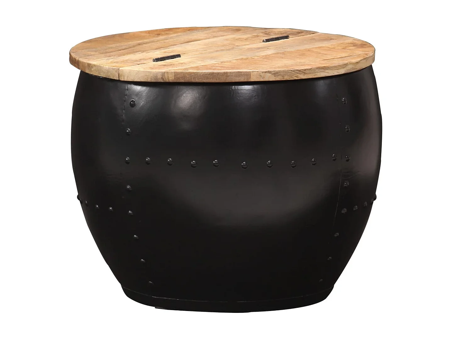 Mesa de centro | Mesa de café | Mesa auxiliar Roble artisan 80x80x31 cm Madera contrachapada SHL2621