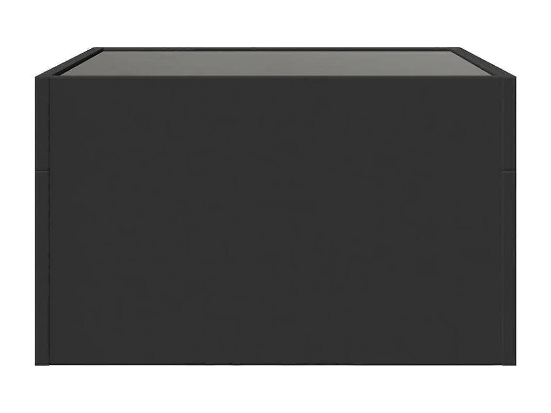 Mesa de centro-Mesa auxiliar madera contrachapada y pino marrón 80x40x30 cm SHL623725