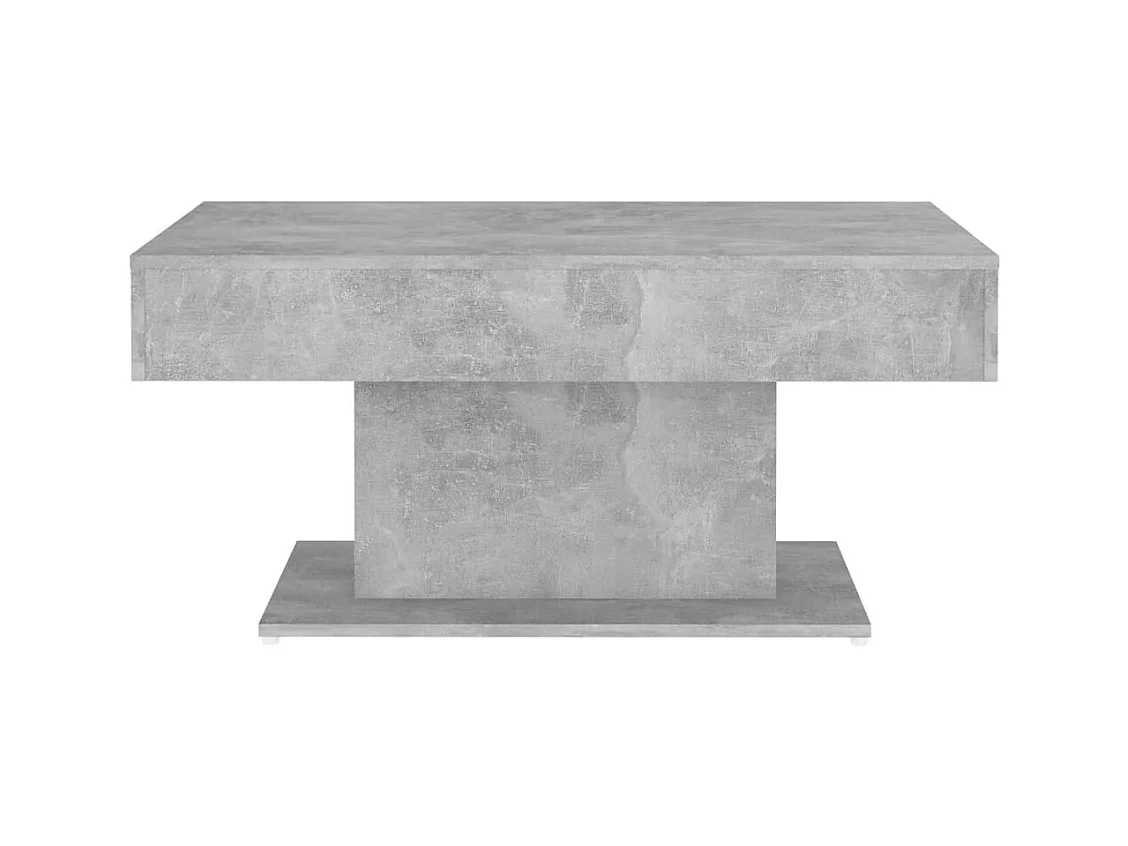 Mesa de centro | Mesa auxiliar con puertas de vidrio marrón roble 68,5x50x50 cm SHL2335