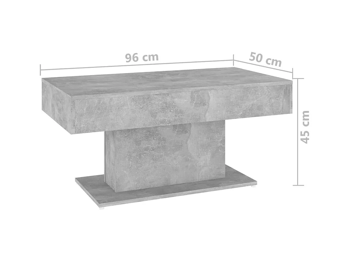 Mesa de centro | Mesa auxiliar con puertas de vidrio marrón roble 68,5x50x50 cm SHL2335