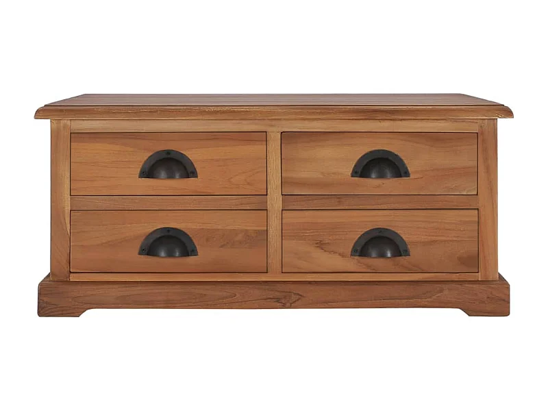 Table basse salon-Table d'appoint 68x68x30 cm Bois de teck solide SHL64585