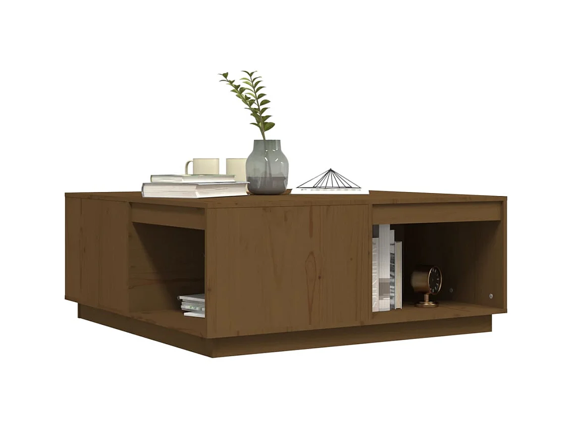 Mesa de centro | Mesa auxiliar madera contrachapada gris Sonoma 50x50x40 cm SHL814563