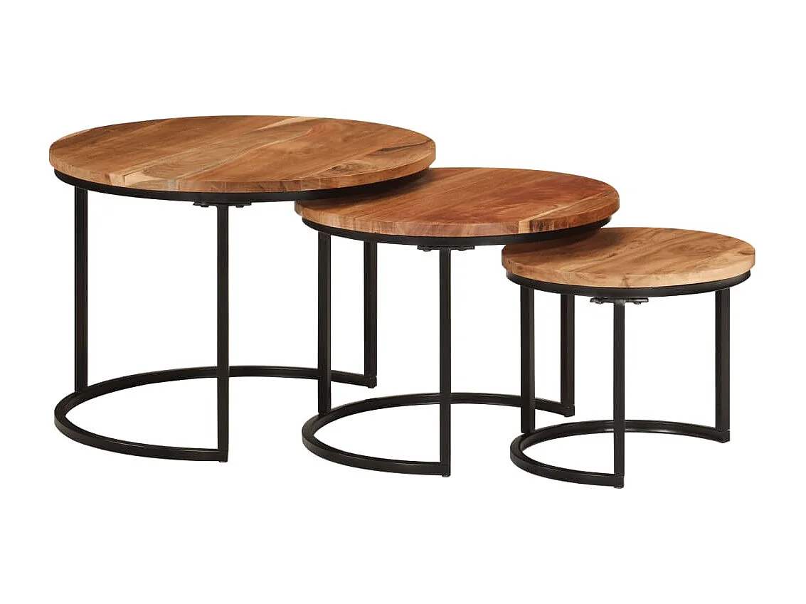 Mesa de centro | Mesa auxiliar con Infinity LED roble ahumado 90x53x30 cm SHL4472