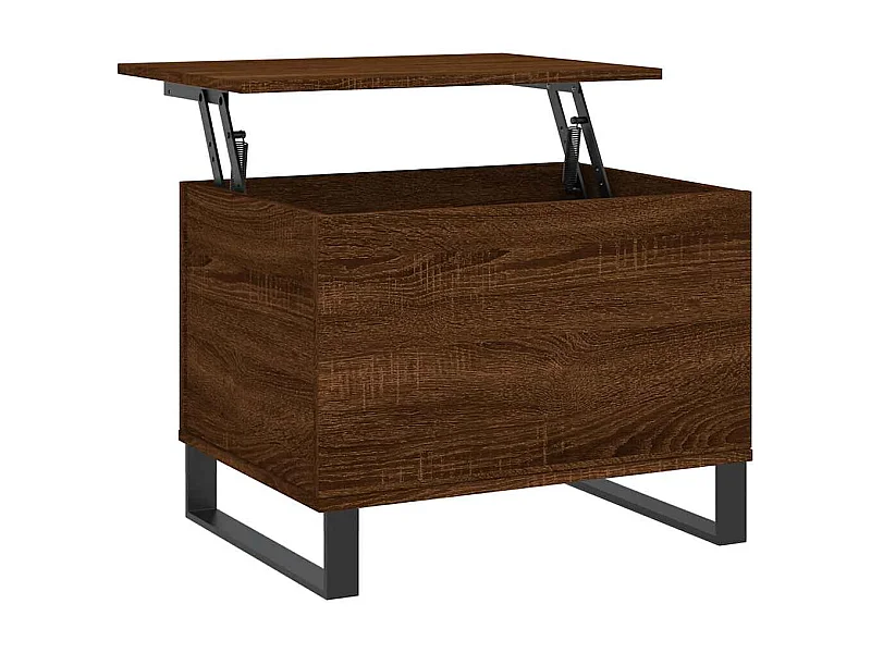 Mesa de centro | Mesa auxiliar superficie de vidrio 2 uds acero 50x50x45 cm SHL3519