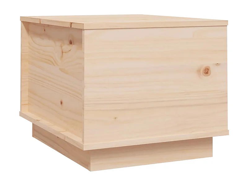 Mesa de centro | Mesa auxiliar madera contrachapada blanco brillo 90x49x45 cm SHL3647