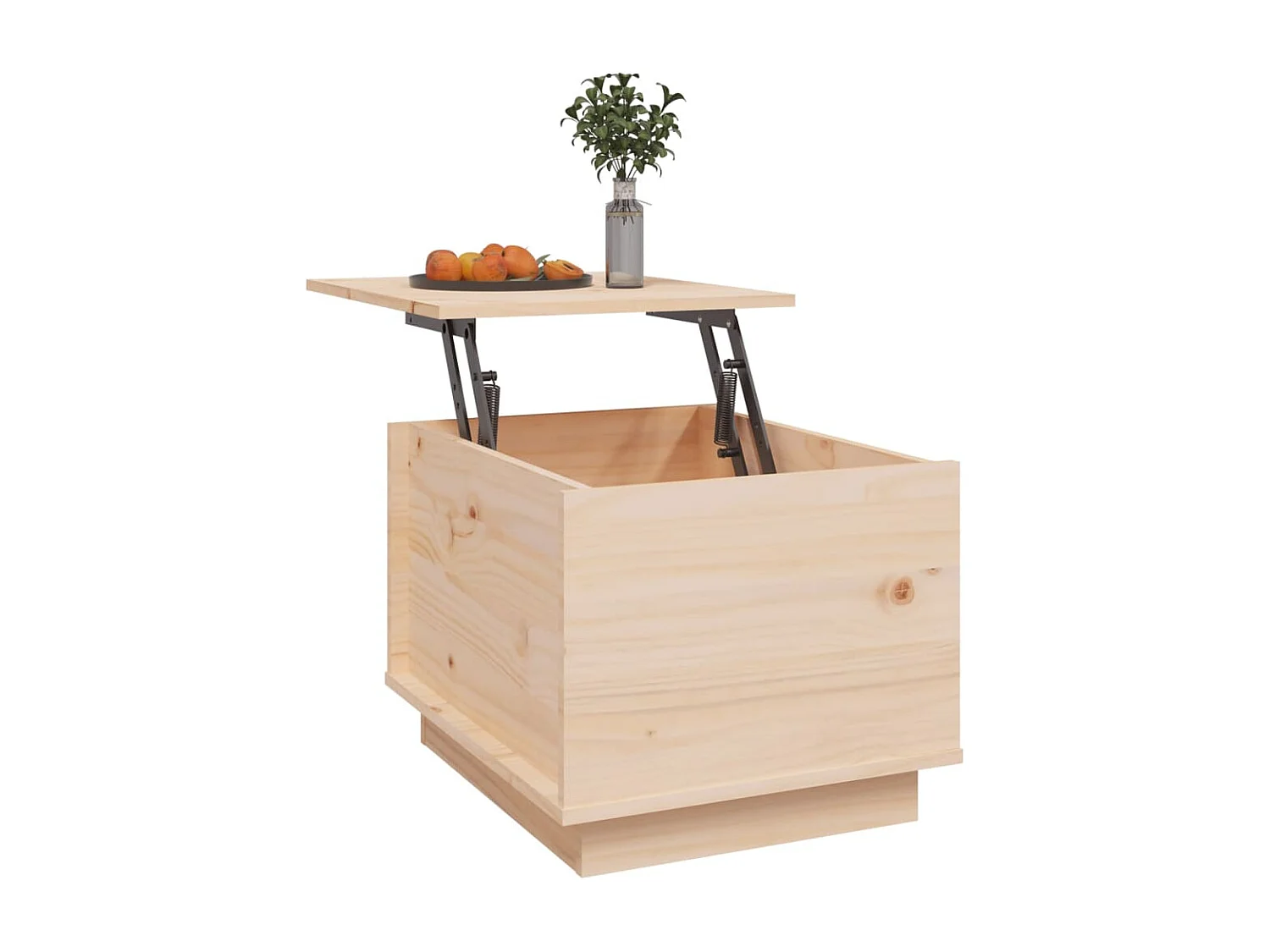 Table basse salon-Table d'appoint 40x50x35 cm Bois massif de pin SHL61908