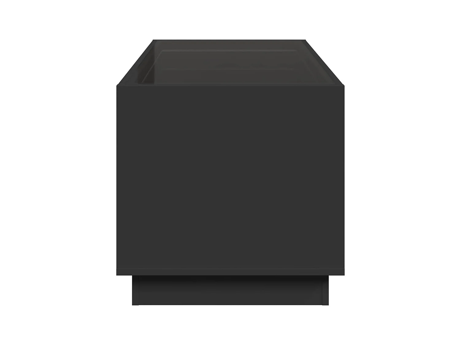 Mesa de centro-Mesa auxiliar madera de ingeniería gris Sonoma 85x55x31 cm SHL1371