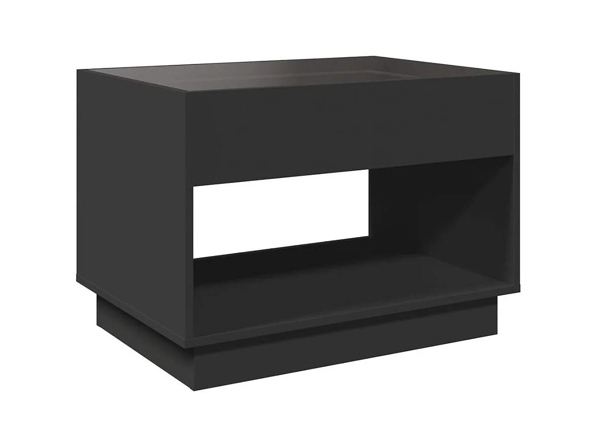 Mesa de centro-Mesa auxiliar madera de ingeniería gris Sonoma 85x55x31 cm SHL1371