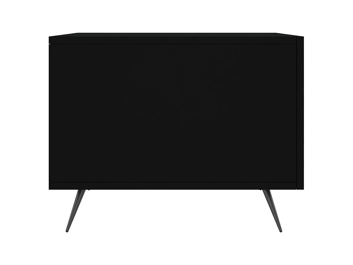 Mesa de centro | Mesa auxiliar madera de ingeniería roble ahumado 50x46x50 cm SHL1852