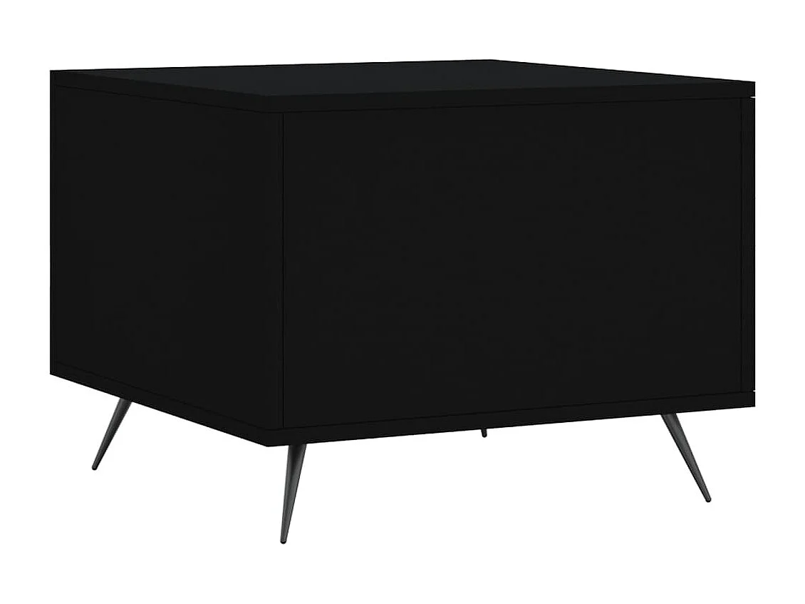 Table basse salon-Table d'appoint Noir 50x50x40 cm Bois d'ingénierie SHL16791