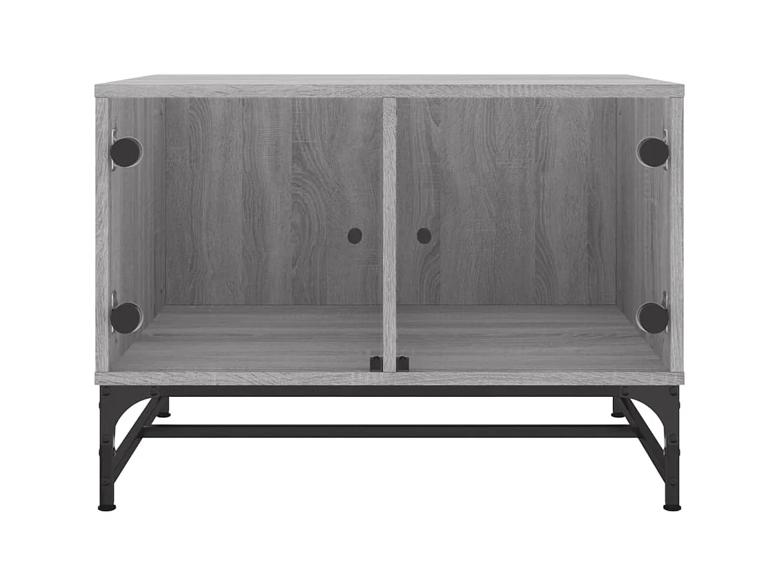 Mesa de centro-Mesa auxiliar de bambú 45x45x45 cm SHL4831