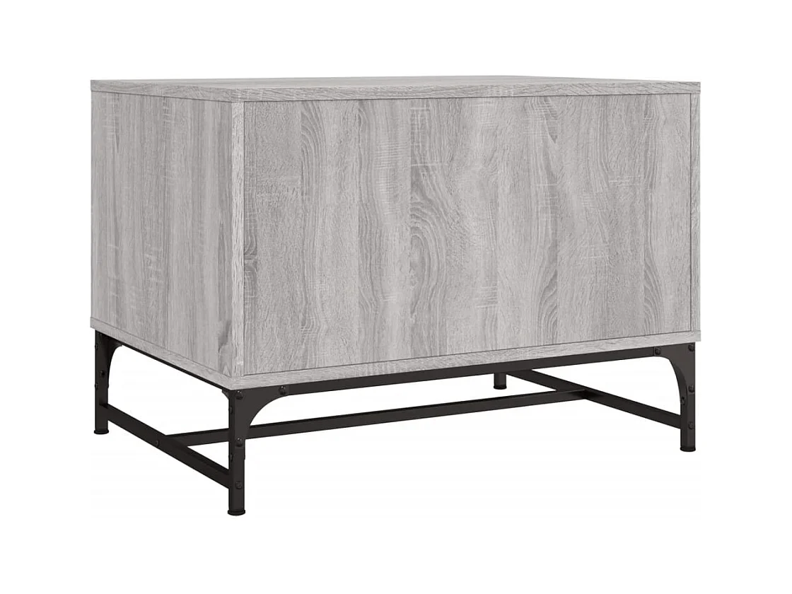 Mesa de centro-Mesa auxiliar de bambú 45x45x45 cm SHL4831