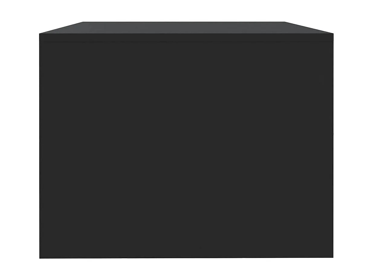 Mesa de centro | Mesa auxiliar de madera maciza de pino negro Ø40x60 cm SHL3808