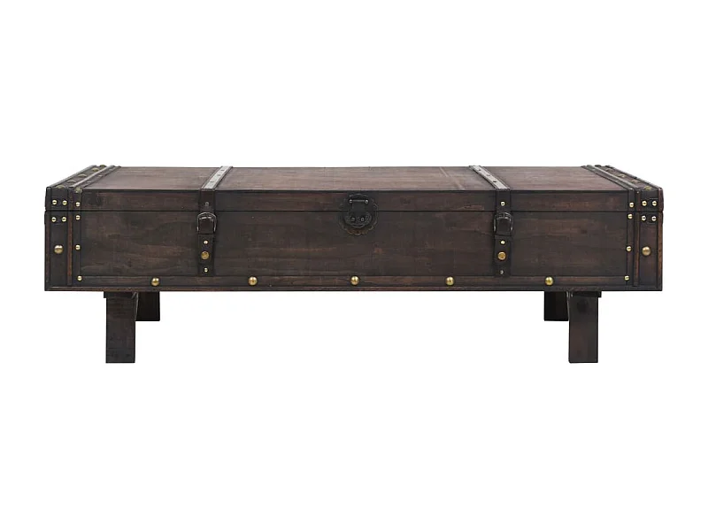 Salontafel | Woonkamertafel | Bijzettafel vintage stijl 120x55x35 cm multiplex