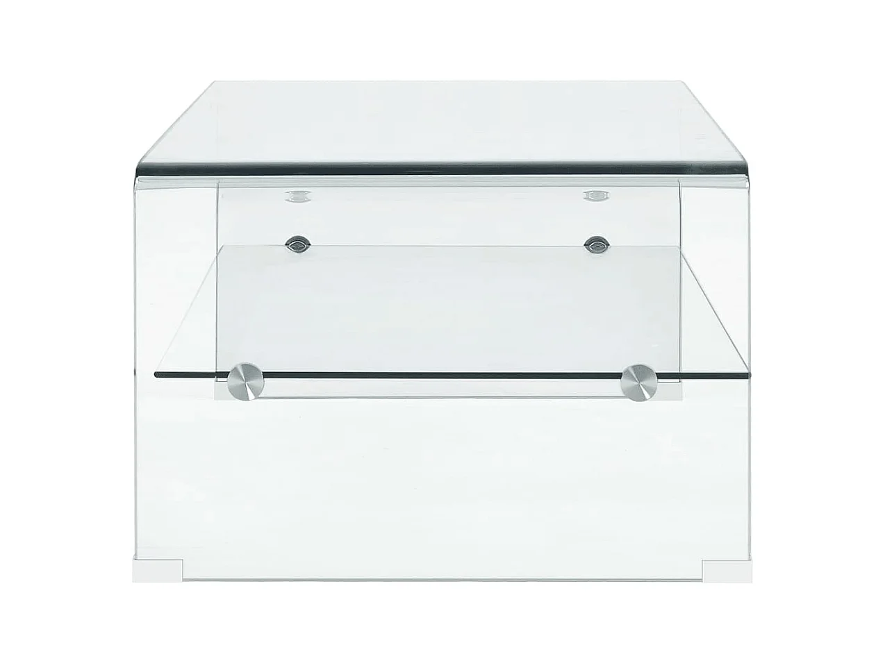 Mesa de centro | Mesa de café | Mesa auxiliar Marrón y Negro 80x50x40 cm SHL322198