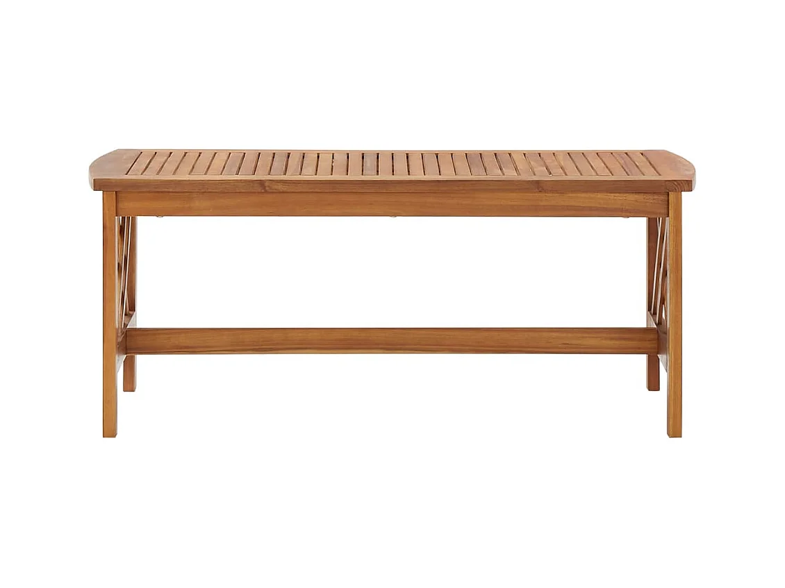 Table basse salon-Table d'appoint 102x50x43 cm Bois d'acacia solide SHL74902