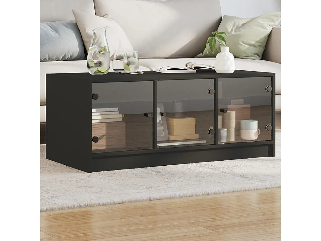 Mesa de centro-Mesa auxiliar de acero inoxidable y vidrio dorada 50x50x50 cm SHL2114