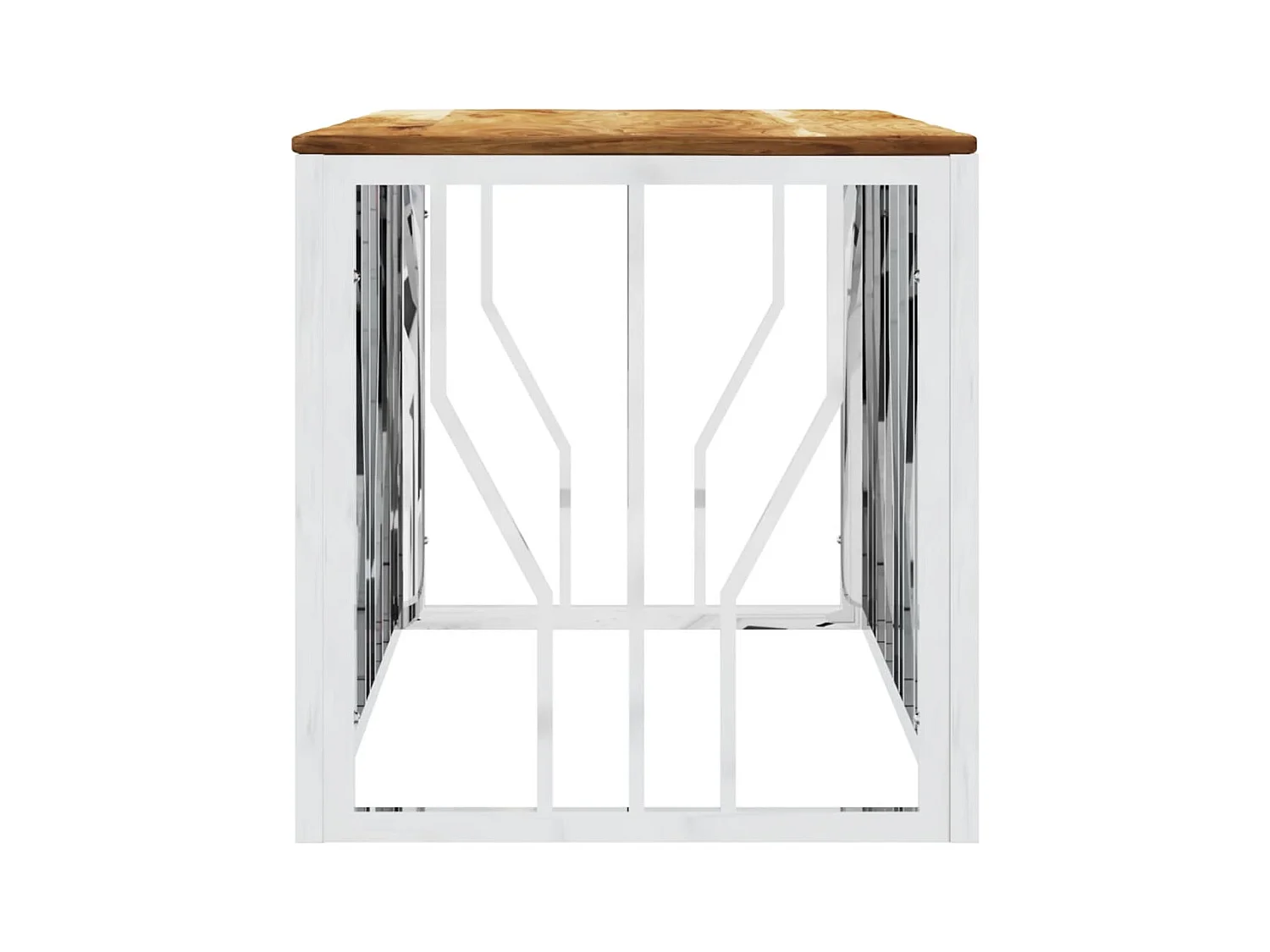 Mesa de centro | Mesa auxiliar con Infinity LED gris Sonoma 70x53x30 cm SHL4472