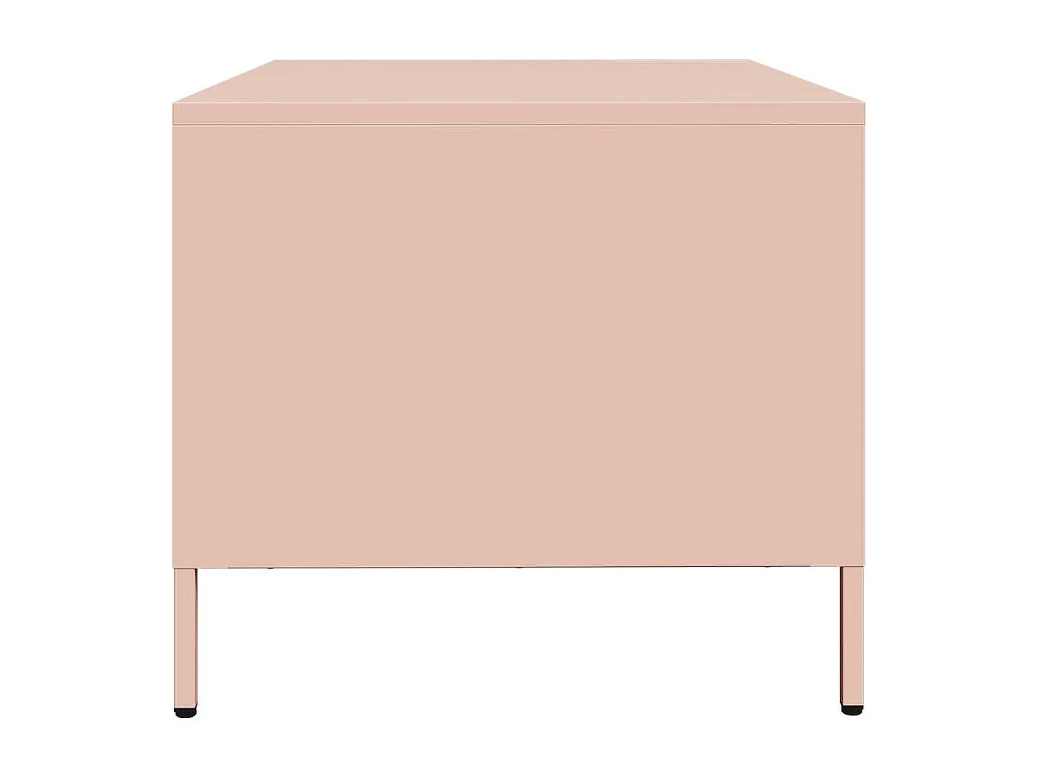 Mesa de centro-Mesa auxiliar madera maciza de pino negro 80x50x40 cm SHL3070