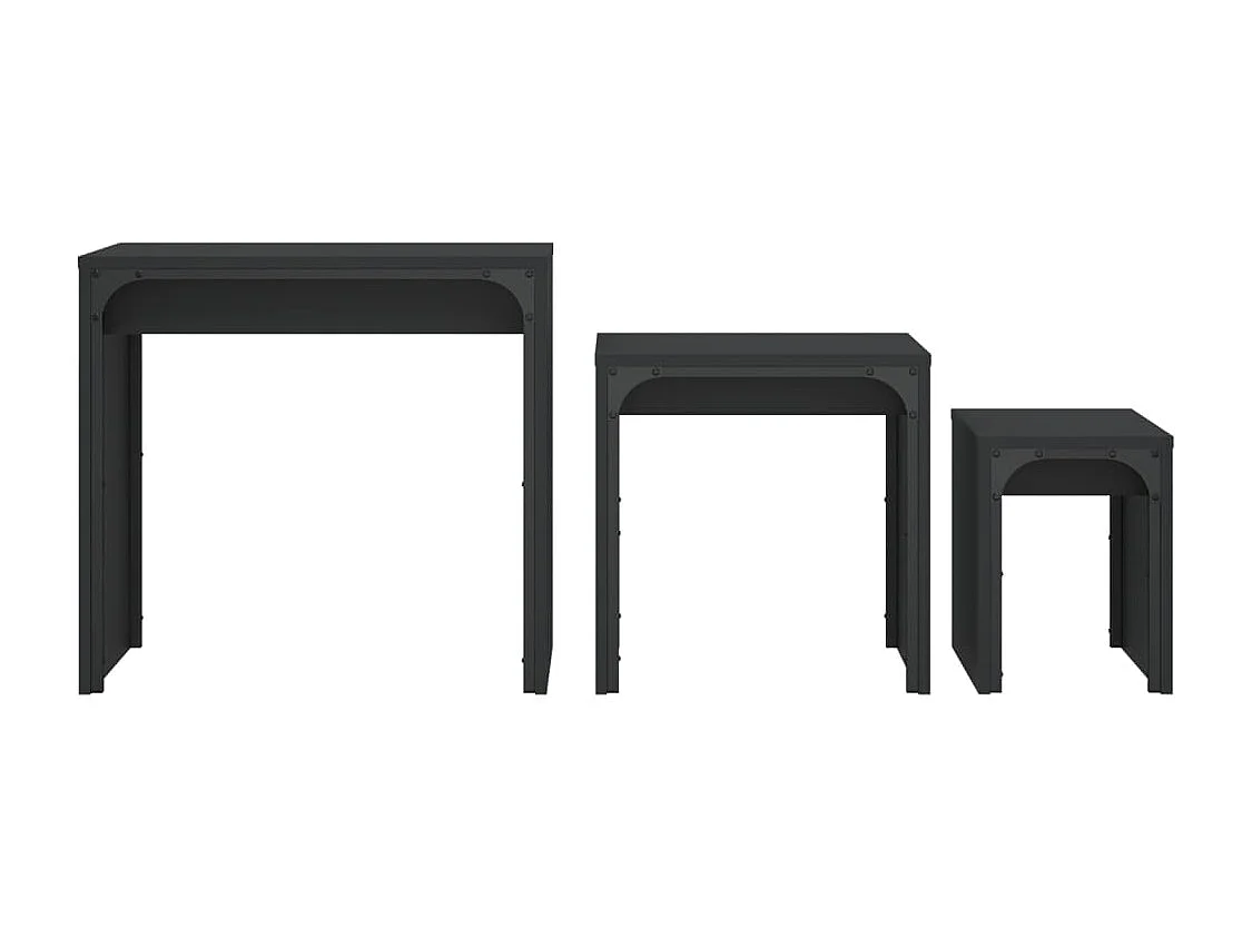 Mesa de centro-Mesa auxiliar de madera maciza de mango 110x50x38 cm SHL3798