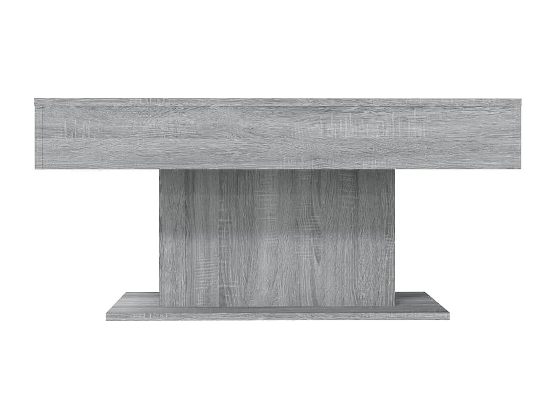 Mesa de centro | Mesa auxiliar madera contrachapada gris Sonoma 90x49x45 cm SHL373