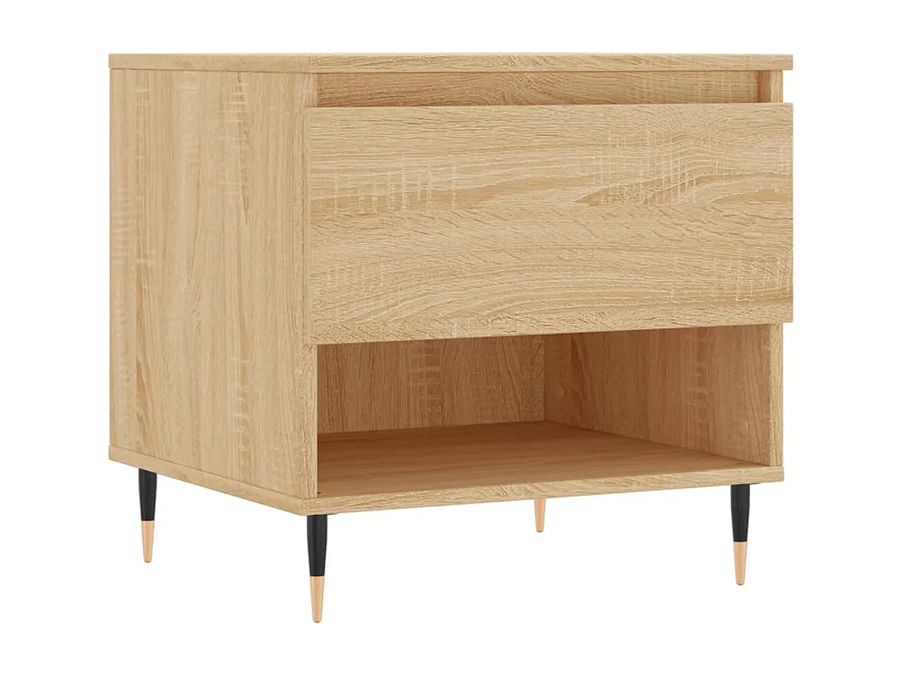 Conjunto de 2 Mesas de Centro | Mesa de apoio | Mesa de café 50x46x50cm deriv. madeira carvalho sonoma