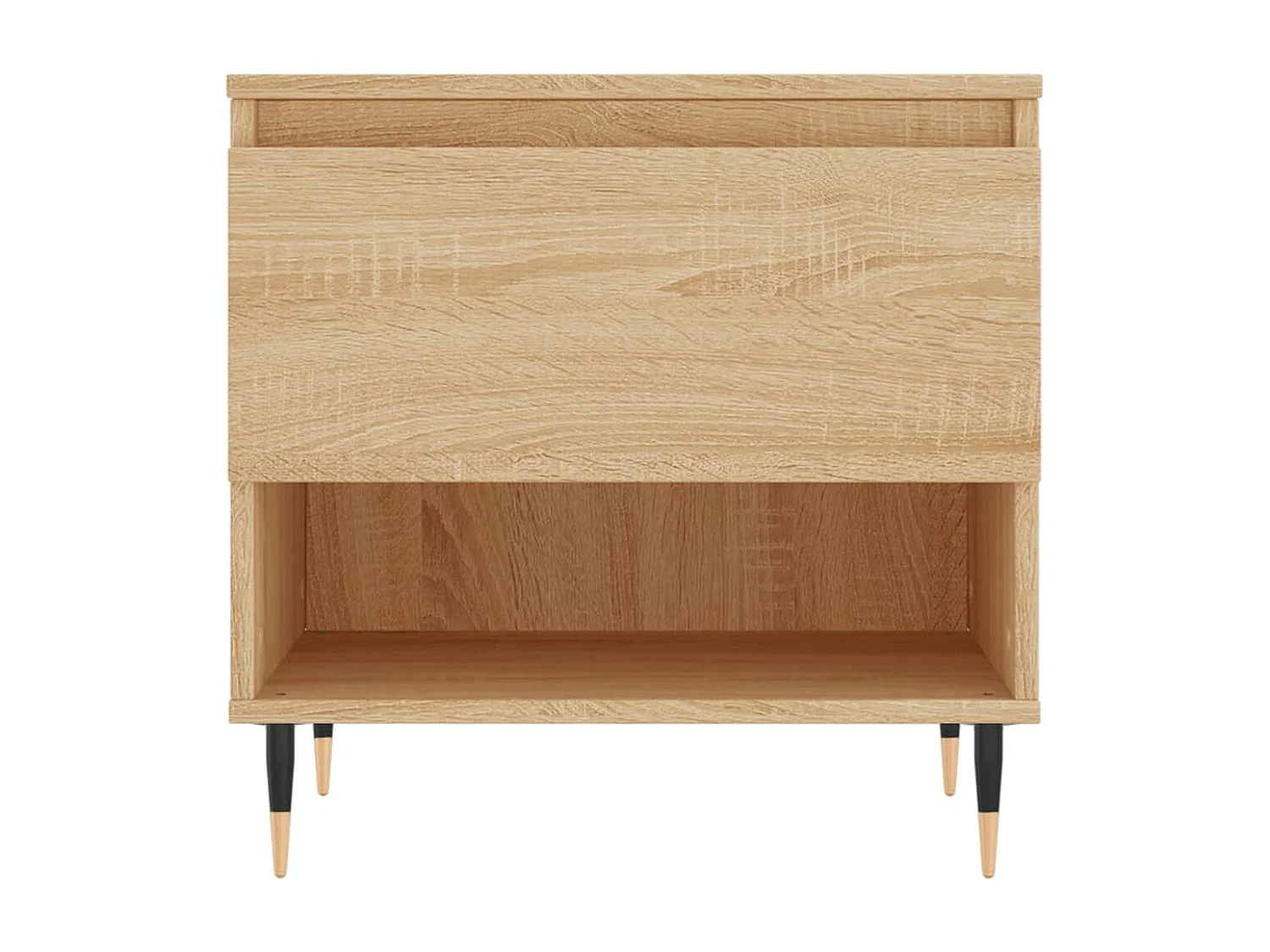 Couchtisch 2er Set-Sofatisch-Beistelltische Sonoma-Eiche 50x46x50 cm Holzwerkstoff SHL9799