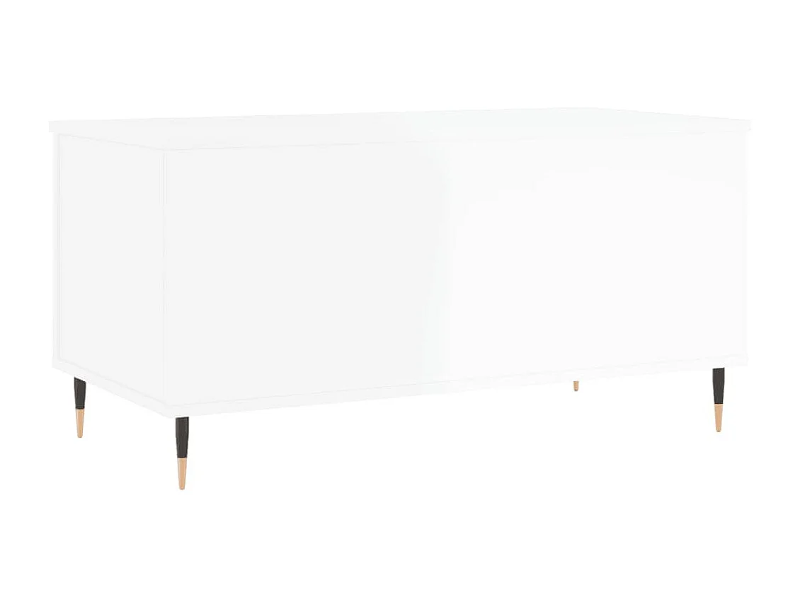 Mesa de centro | Mesa auxiliar superficie de vidrio acero 78,5x40x45 cm SHL2927