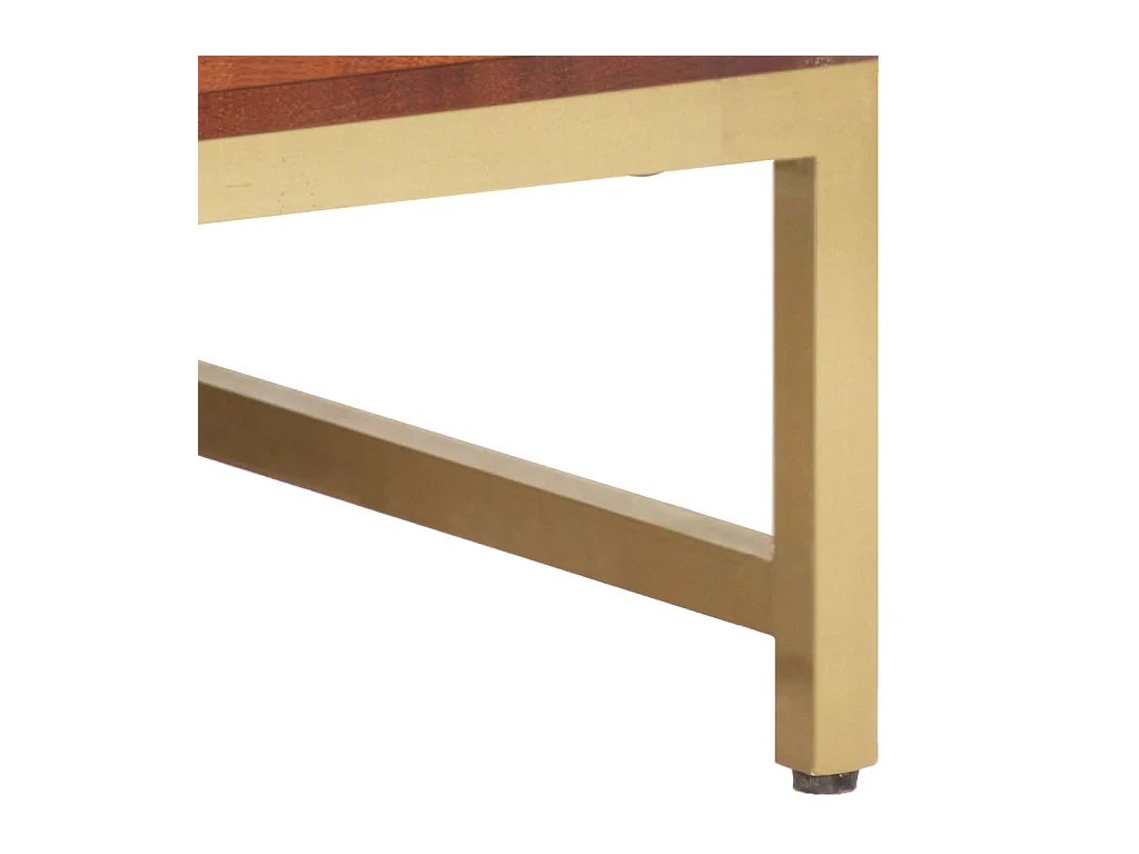 Table basse salon-Table d'appoint Marron miel 67x67x45 cm Bois solide d'acacia SHL30415