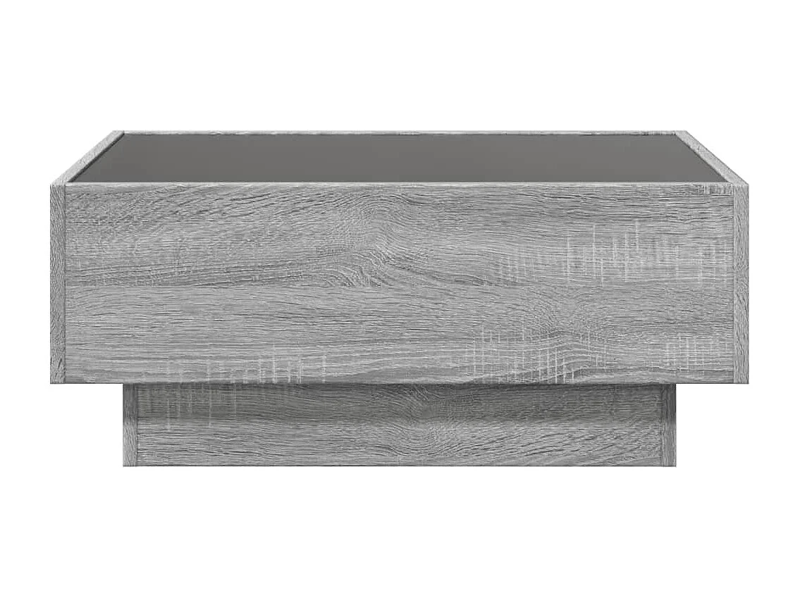 Mesa de centro-Mesa auxiliar madera contrachapada gris Sonoma 100x50x36 cm SHL299898