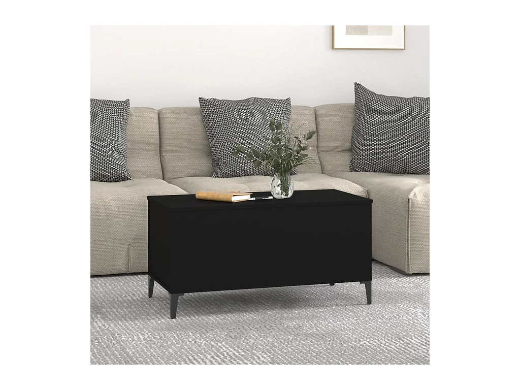 Mesa de centro | Mesa auxiliar madera contrachapada roble artisan 100x50x40 cm SHL230