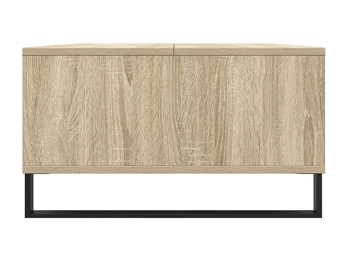 Mesa de centro | Mesa auxiliar madera de ingeniería marrón roble 50x50x50 cm SHL3580