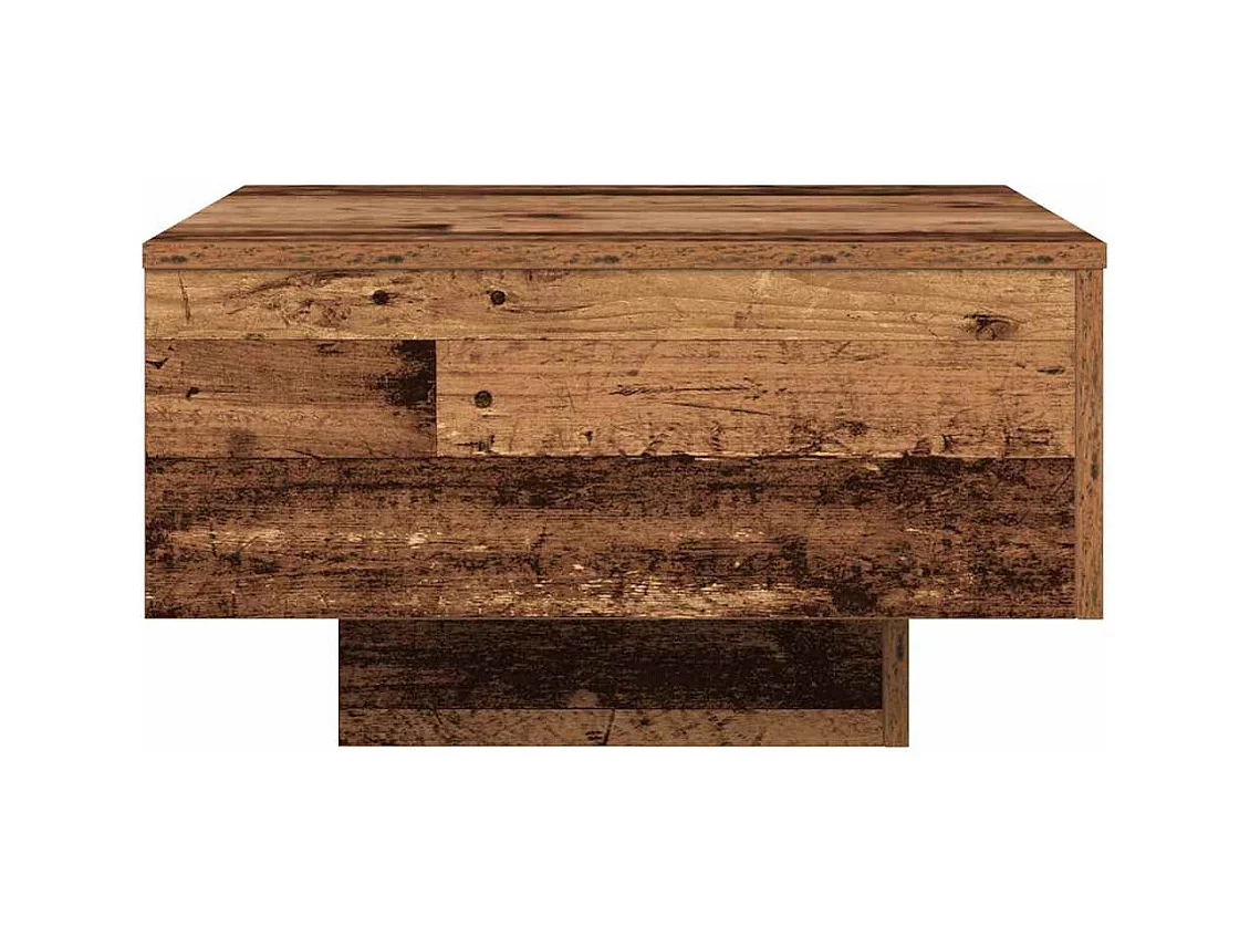 Mesa de centro-Mesa auxiliar-Mesita de centro madera contrachapada roble Sonoma 100x50x40 cm SHL334985